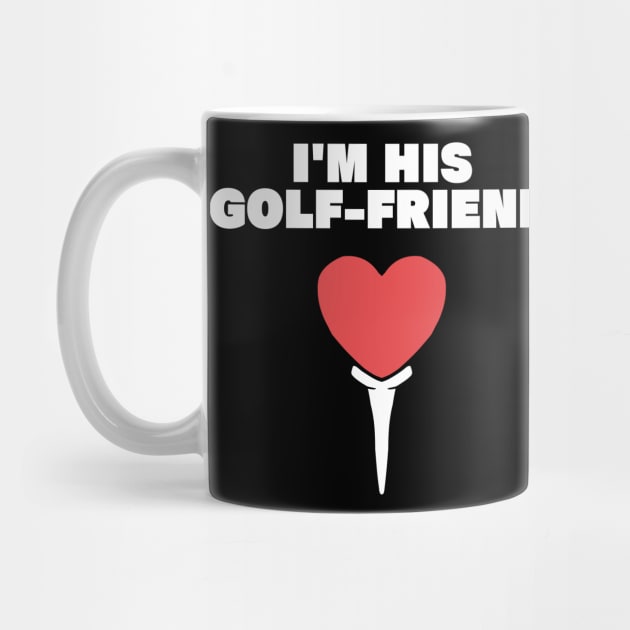 im his golf friend funny golf player golfing design for golf players and golfers by A Comic Wizard